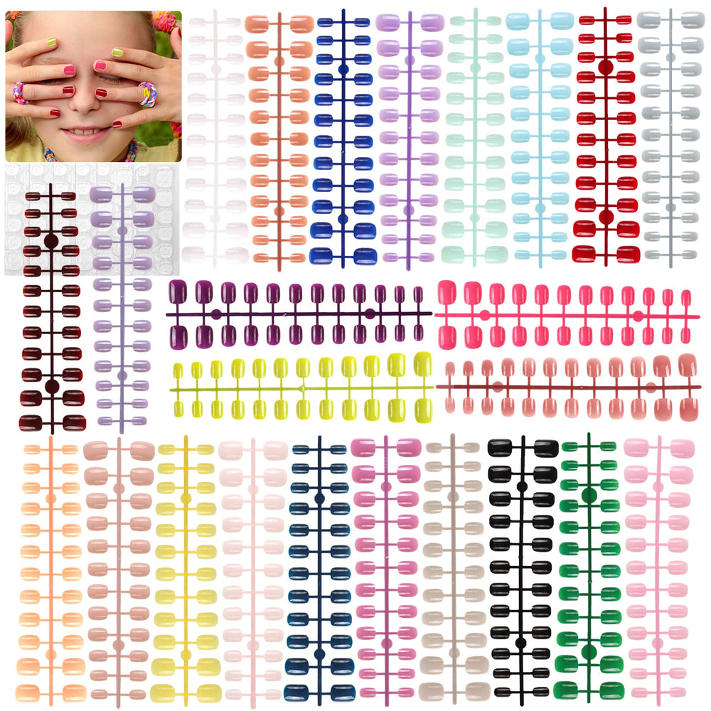 Ongles Wsimily pour enfants avec couleurs vives pour un nail art rapide et amusant.