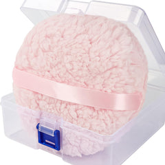 WSYUB Bouffant poudre 6 pouces rose, application rapide et homogène