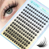 Cils fins et évasés Wtvane pour un volume en plume et naturel.