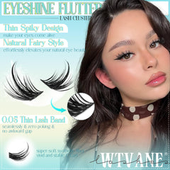 Extensions cils naturelles Wtvane pour un regard ouvert et frais.