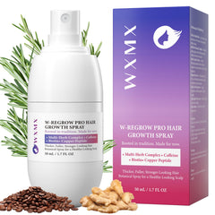 WXMX W-Regrow Pro – Bouteille-spray pour une application rapide sur le cuir chevelu