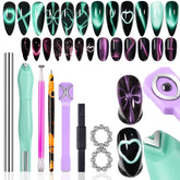 XEAOHESY ensemble aimants oeil-de-chat 26 pieces pour effets variés sur ongles