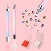 XEAOHESY stylo cire remplissable pour fixer les strass avec précision.