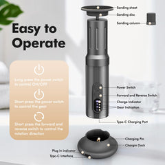 Xisuoka ecran-batterie lcd, indicateur clair du niveau de batterie.