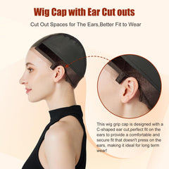 Xiushumyi cap dentelle perruque brun design ligne de cheveux, transition naturelle.