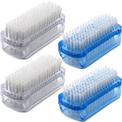 Brosse Xjinmin double face bleu, nettoyage en profondeur des mains et ongles.