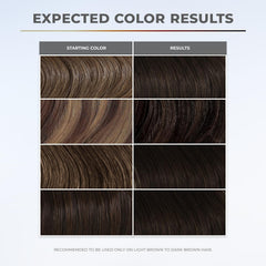 XMONDO Color 5N brun foncé – hydratation profonde pour cheveux doux et sains.