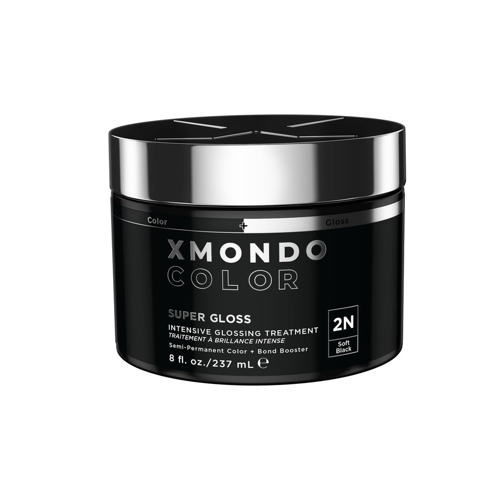XMONDO Color Soft Black – masque dépôt couleur pour brillance et hydratation.