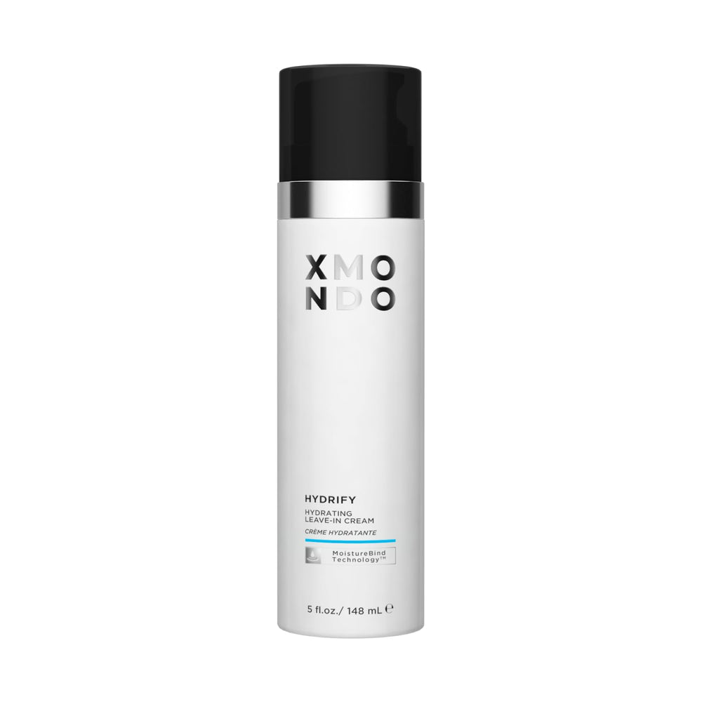 XMONDO Hydrify: bouteille de crème hydratante sans rinçage pour cheveux.