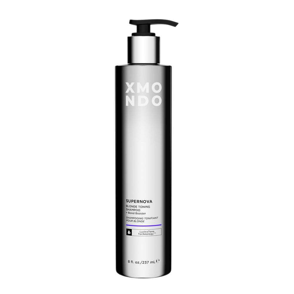 XMONDO Shampooing Supernova: bouteille tonifiante pour raviver les reflets blond.