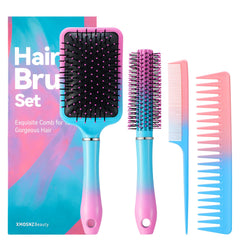 Brosse XMOSNZ coiffage anti-statique pour démêler en douceur et briller