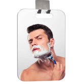 Miroir de douche anti-buée XoYo APHUIME grande surface pour un rasage clair.