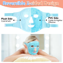 XPCARE masque yeux et visage — application facile pour détente.