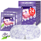 XPCARE masque yeux vapeur lavande emballage 24 paquets prêt à utiliser pour la détente rapide