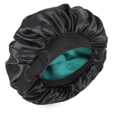 XRACEPHOL bonnet soie double couche pour dormir offrant douceur et protection des cheveux.