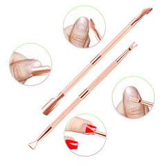 XUNXMAS tête pointue pousse-cuticule pour zones difficiles