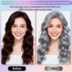 Yabacado Spray Cheveux Gris, application facile pour un look rapide.
