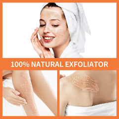 Exfoliant corps YAFUSIPE vitamine C et retinol, éclat uniforme