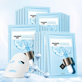 Masque YAFUSIPE hydratant en eucalyptus pour peaux nourries et éclat.