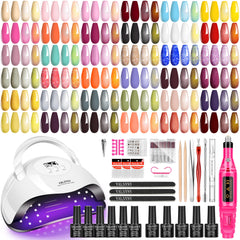Kit YALSYNY vernis gel et lampe UV pour des manucures maison variées et rapides