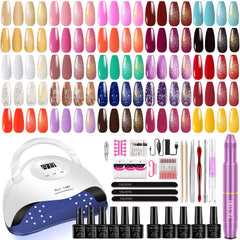 Kit YALSYNY vernis gel 25 couleurs pour des ongles à domicile