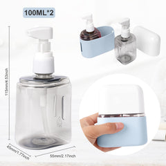 Conteneurs Yamadura 100 ml translucides pour repérage rapide du produit.