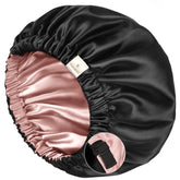 YANIBEST bonnet-satin-nuit-rose protège les cheveux pendant le sommeil