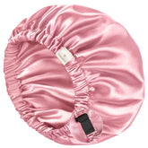 YANIBEST bonnet en satin rose doré pour un sommeil doux et soin cheveux.