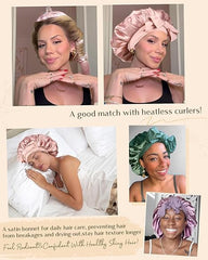 YANIBEST bonnet-style-noeud-front look élégant au coucher