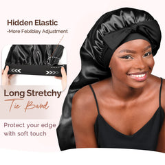 Yanibest bonnet-tresses-locs protège les tresses et évite les nœuds nocturnes.
