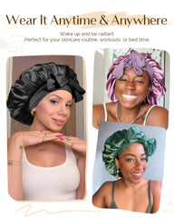 Yanibest design réversible protège les cheveux tout en respectant la peau.