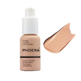 Yaper PHOERA Foundation, bouteille matte douce pour une application fluide et tenue.