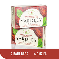 Savon Aloe et Avocat Yardley London, hydratation naturelle et texture veloutée