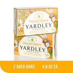 Texture crèmeuse du savon Yardley London, douceur et hydratation.