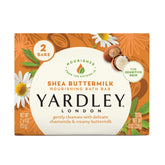 Savon Yardley London, barre nourrissante: douceur durable pour peau sensible.