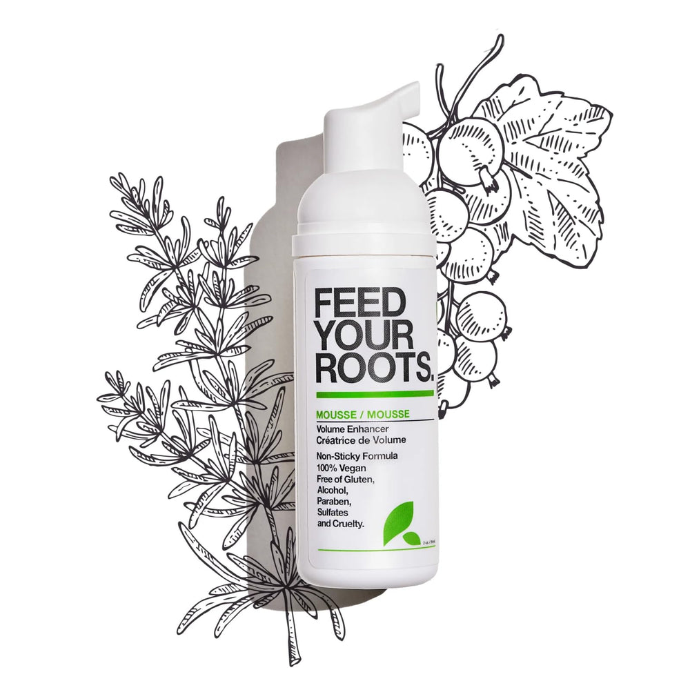 Mousse Yarok Nourrir Vos Racines pour un volume durable.
