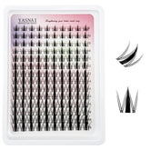 YASNAI grappes cils féériques extensions 8-18mm, style polyvalent