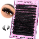 Yawamica cils clusters duveteux 14-20mm pour volume spectaculaire
