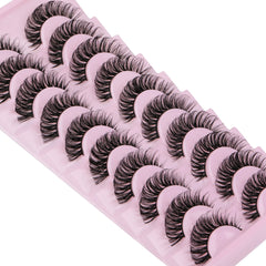 Yawamica cils soie fine, sensation naturelle et légère.