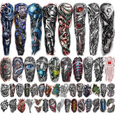 Yazhiji tatouage demi-bras mécanique pour cosplay et usage quotidien