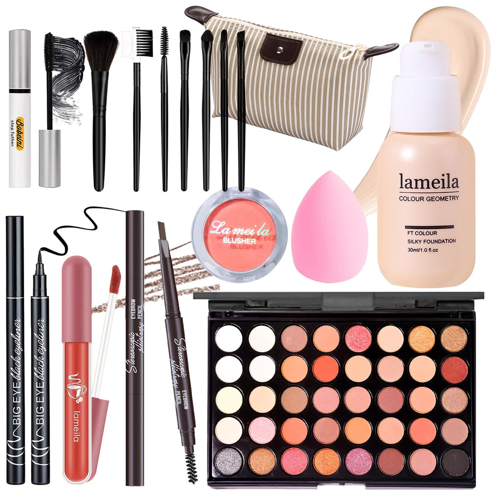YBUETE coffret maquillage – palette 40 ombres pour des looks variés.
