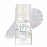 Le YBUETE Crayon pailleté Visage et Corps offre une brillance instantanée pour un look festif.