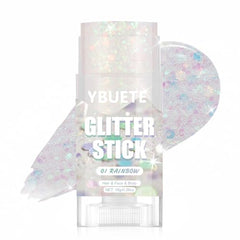 Le YBUETE Crayon pailleté Visage et Corps offre une brillance instantanée pour un look festif.