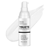 YBUETE fond de teint blanc pour Halloween, application fluide et couvrante