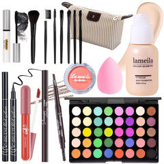 Palette d'ombres 40 couleurs YBUETE pour des rendus variés et polyvalents.