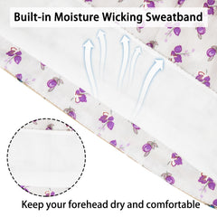 Chapeau Scrub YEAJOIN bouton et bandeau absorbant pour front sec.