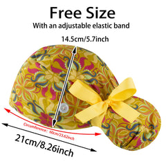Chapeau scrub YEAJOIN – bandeau absorbant pour absorber la transpiration.