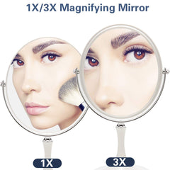 Miroir YEAKE bureau rétro, rotation à 360 degrés pour ajustement facile.