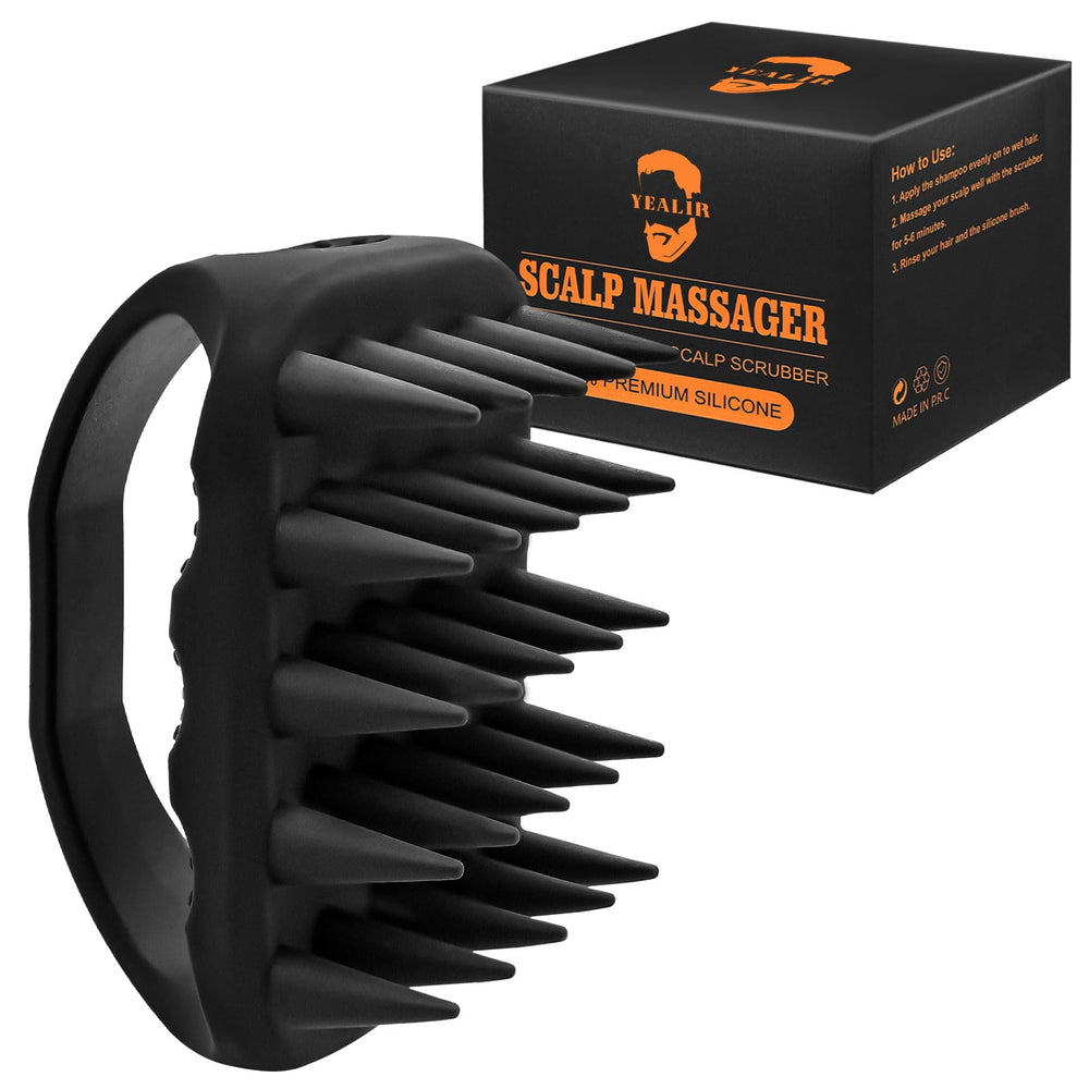 YEALIR brosse massage cuir chevelu, nettoyage en profondeur et relaxation