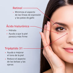 Emballage élégant de YEOUTH Crème Yeux Rétinol, pratique et sûr.